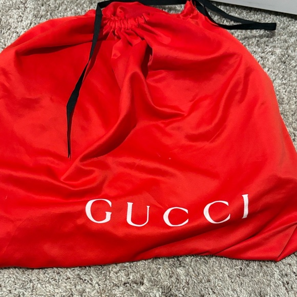 GG Marmont tan large shoulder bag - Picture 7 of 11